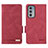 Handytasche Stand Schutzhülle Flip Leder Hülle L03Z für Motorola Moto Edge 20 5G Rot