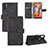 Handytasche Stand Schutzhülle Flip Leder Hülle L03Z für Samsung Galaxy A11 Schwarz