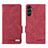 Handytasche Stand Schutzhülle Flip Leder Hülle L03Z für Samsung Galaxy A14 5G Rot