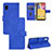 Handytasche Stand Schutzhülle Flip Leder Hülle L03Z für Samsung Galaxy A21 SC-42A Blau