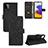 Handytasche Stand Schutzhülle Flip Leder Hülle L03Z für Samsung Galaxy A22 5G Schwarz