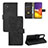 Handytasche Stand Schutzhülle Flip Leder Hülle L03Z für Samsung Galaxy A24 4G Schwarz