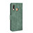 Handytasche Stand Schutzhülle Flip Leder Hülle L03Z für Samsung Galaxy A40 Grün