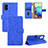 Handytasche Stand Schutzhülle Flip Leder Hülle L03Z für Samsung Galaxy A71 4G A715 Blau