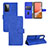 Handytasche Stand Schutzhülle Flip Leder Hülle L03Z für Samsung Galaxy A72 4G Blau