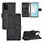 Handytasche Stand Schutzhülle Flip Leder Hülle L03Z für Samsung Galaxy A91 Schwarz