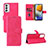 Handytasche Stand Schutzhülle Flip Leder Hülle L03Z für Samsung Galaxy F23 5G Pink