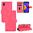 Handytasche Stand Schutzhülle Flip Leder Hülle L03Z für Samsung Galaxy M01 Core Pink
