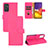 Handytasche Stand Schutzhülle Flip Leder Hülle L03Z für Samsung Galaxy Quantum2 5G Pink