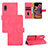 Handytasche Stand Schutzhülle Flip Leder Hülle L03Z für Samsung Galaxy XCover Pro Pink