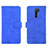 Handytasche Stand Schutzhülle Flip Leder Hülle L03Z für Xiaomi Redmi 9 Prime India Blau