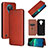 Handytasche Stand Schutzhülle Flip Leder Hülle L04Z für Nokia 1.4