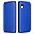 Handytasche Stand Schutzhülle Flip Leder Hülle L04Z für Samsung Galaxy A23e 5G Blau
