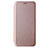 Handytasche Stand Schutzhülle Flip Leder Hülle L04Z für Samsung Galaxy F62 5G Rosegold