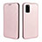 Handytasche Stand Schutzhülle Flip Leder Hülle L04Z für Samsung Galaxy S20 FE 4G Rosegold