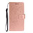 Handytasche Stand Schutzhülle Flip Leder Hülle L05 für Samsung Galaxy A51 5G Rosegold