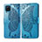 Handytasche Stand Schutzhülle Flip Leder Hülle L05 für Samsung Galaxy M12 Hellblau