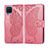 Handytasche Stand Schutzhülle Flip Leder Hülle L05 für Samsung Galaxy M12 Rosa