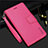 Handytasche Stand Schutzhülle Flip Leder Hülle L05 für Samsung Galaxy S21 5G Pink