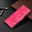 Handytasche Stand Schutzhülle Flip Leder Hülle L05 für Xiaomi Redmi Note 9 Pro Pink