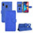 Handytasche Stand Schutzhülle Flip Leder Hülle L05Z für Samsung Galaxy A20 Blau