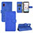 Handytasche Stand Schutzhülle Flip Leder Hülle L05Z für Samsung Galaxy A20 SC-02M SCV46 Blau