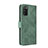 Handytasche Stand Schutzhülle Flip Leder Hülle L05Z für Samsung Galaxy M02s Grün