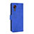 Handytasche Stand Schutzhülle Flip Leder Hülle L05Z für Samsung Galaxy XCover 5 SM-G525F Blau