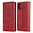 Handytasche Stand Schutzhülle Flip Leder Hülle L06 für Samsung Galaxy A71 5G Rot
