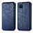 Handytasche Stand Schutzhülle Flip Leder Hülle L06 für Samsung Galaxy F12 Blau