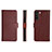 Handytasche Stand Schutzhülle Flip Leder Hülle L06 für Samsung Galaxy S21 FE 5G Fuchsie