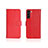 Handytasche Stand Schutzhülle Flip Leder Hülle L06 für Samsung Galaxy S24 Plus 5G Rot