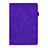 Handytasche Stand Schutzhülle Flip Leder Hülle L06 für Samsung Galaxy Tab S6 Lite 10.4 SM-P610 Violett