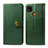 Handytasche Stand Schutzhülle Flip Leder Hülle L06 für Xiaomi POCO C3 Grün