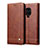 Handytasche Stand Schutzhülle Flip Leder Hülle L06 für Xiaomi Redmi Note 9 Pro Braun