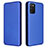 Handytasche Stand Schutzhülle Flip Leder Hülle L06Z für Samsung Galaxy A03s Blau