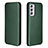 Handytasche Stand Schutzhülle Flip Leder Hülle L06Z für Samsung Galaxy A15 4G Grün