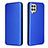 Handytasche Stand Schutzhülle Flip Leder Hülle L06Z für Samsung Galaxy A22 4G Blau
