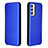 Handytasche Stand Schutzhülle Flip Leder Hülle L06Z für Samsung Galaxy A82 5G Blau