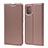 Handytasche Stand Schutzhülle Flip Leder Hülle L07 für Samsung Galaxy A71 4G A715 Rosegold