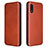 Handytasche Stand Schutzhülle Flip Leder Hülle L07Z für Samsung Galaxy A02 Rot