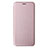 Handytasche Stand Schutzhülle Flip Leder Hülle L07Z für Samsung Galaxy A23 4G Rosegold