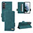 Handytasche Stand Schutzhülle Flip Leder Hülle L07Z für Samsung Galaxy S22 Plus 5G