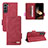 Handytasche Stand Schutzhülle Flip Leder Hülle L07Z für Samsung Galaxy S24 Plus 5G