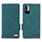 Handytasche Stand Schutzhülle Flip Leder Hülle L07Z für Xiaomi Redmi Note 10 5G Grün