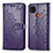 Handytasche Stand Schutzhülle Flip Leder Hülle L08 für Xiaomi POCO C3 Violett