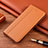 Handytasche Stand Schutzhülle Flip Leder Hülle L08 für Xiaomi Poco X3 NFC Orange