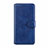 Handytasche Stand Schutzhülle Flip Leder Hülle L08 für Xiaomi Redmi Note 9 Pro Blau