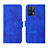 Handytasche Stand Schutzhülle Flip Leder Hülle L08Z für Realme 9 Pro+ Plus 5G Blau