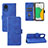 Handytasche Stand Schutzhülle Flip Leder Hülle L08Z für Samsung Galaxy A03 Core Blau